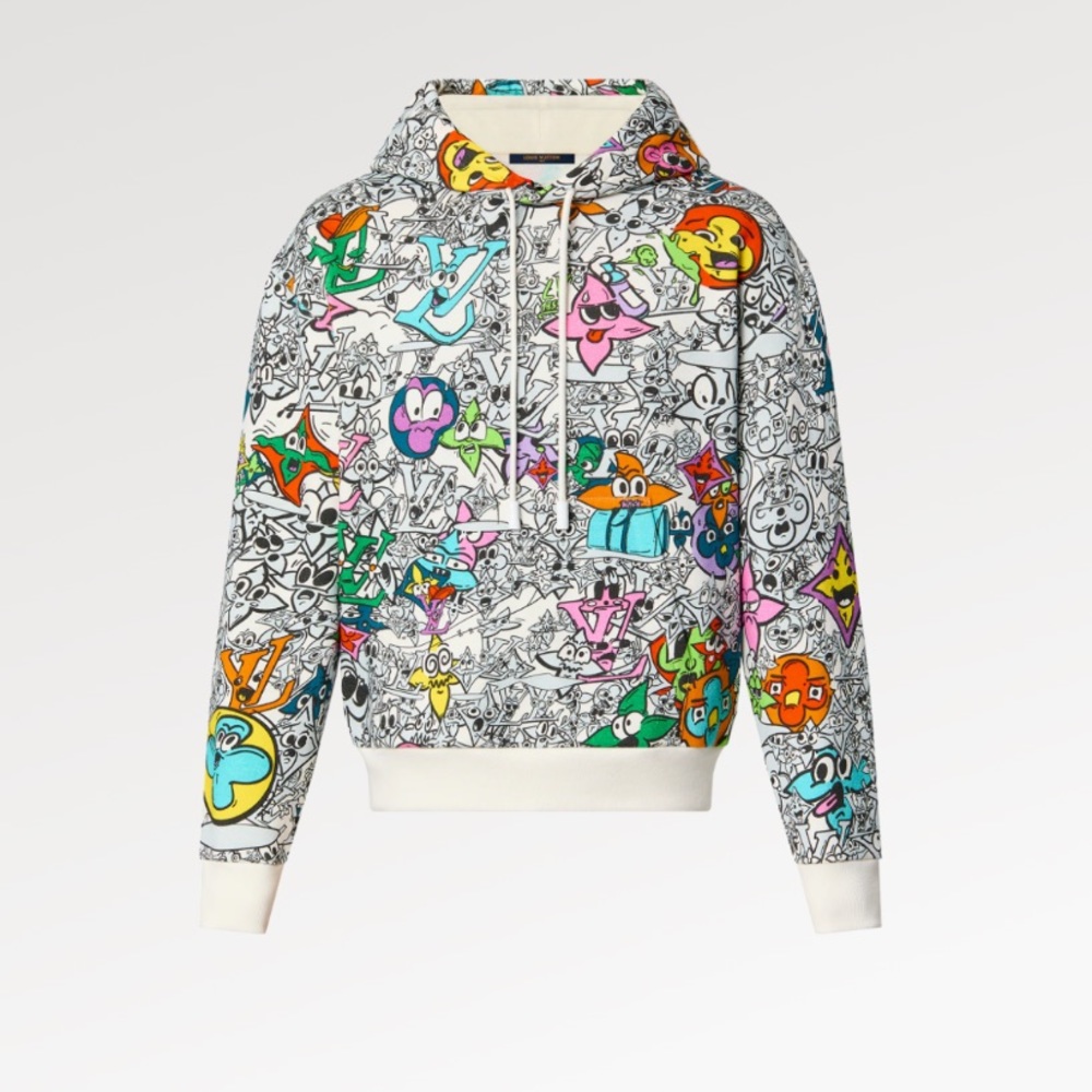 Louis Vuitton Monogram Comics Hoodie